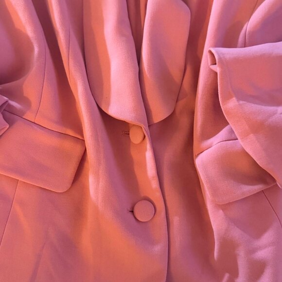Gorgeous.Pink Eloquii Blazer with Button Details Size 14 - Picture 5 of 6